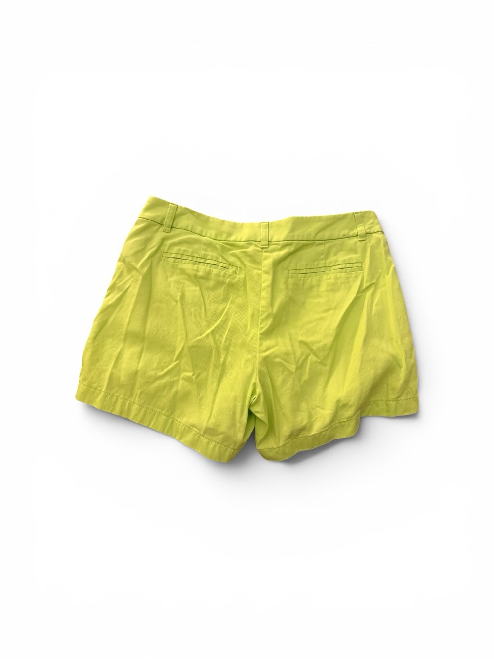 J. Crew Lime Green Cotton Chino Shorts - Picture 3 of 5